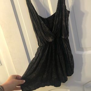 Planet Blue acid wash romper